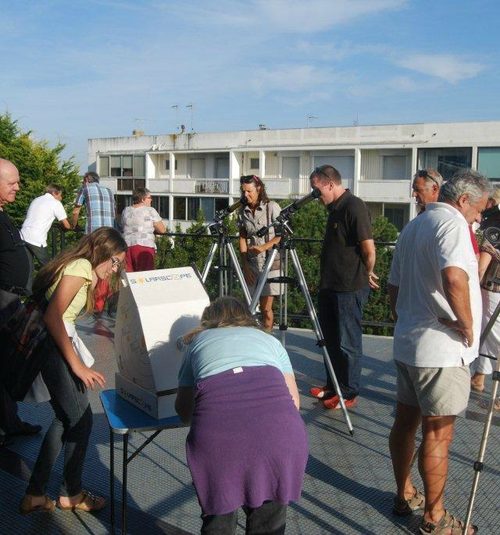 observation du soleil avec télescopes et solarscope